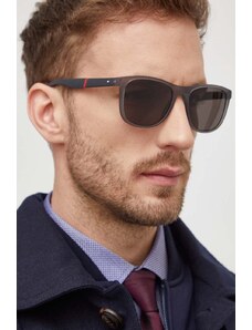 Tommy Hilfiger okulary przeciwsłoneczne męskie kolor szary TH 2042/S