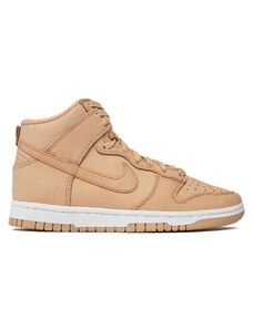 Nike Sneakersy Dunk High Prm Mf DX2044 201 Beżowy