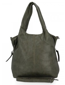 Uniwersalne Torebki Damskie Hernan Shopper Bag XL Zielona