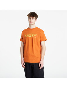 Koszulka męska PLEASURES Crumble T-Shirt Texas Orange