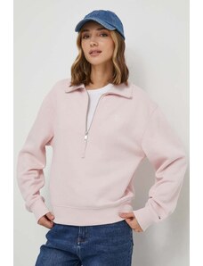 Tommy Hilfiger bluza damska kolor różowy gładka WW0WW40727