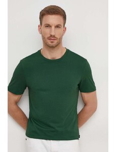 BOSS t-shirt bawełniany kolor zielony 50468395