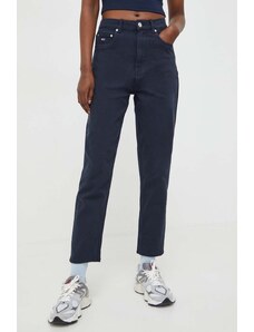 Tommy Jeans jeansy damskie kolor granatowy DW0DW17318