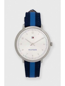 Tommy Hilfiger zegarek damski kolor niebieski