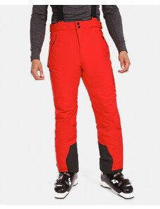 Męskie spodnie narciarskie Kilpi Methone-M Czerwone