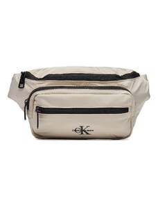 Saszetka nerka Calvin Klein Jeans Packable Waistbag K50K511478 Black/Silver Metallic 0GT