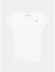 Tommy Hilfiger T-Shirt Essential KG0KG07052 D Biały Regular Fit