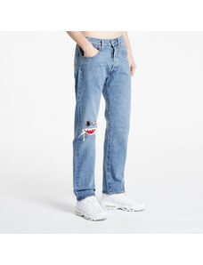 Męskie jeansy Levi's Skate 501 Jeans Shredded Blue