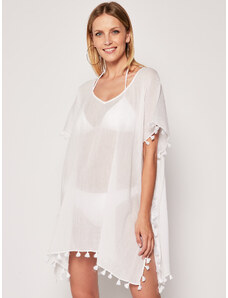 Seafolly Sukienka plażowa Amnesia 52162 Biały Regular Fit
