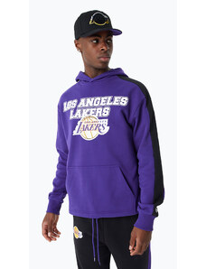 Bluza męska New Era NBA Large Graphic OS Hoody Los Angeles Lakers purple