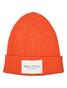 Marc O'Polo Junior Czapka wełniana w kolorze pomarańczowym