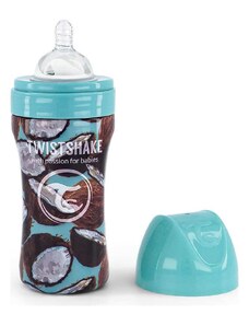 Twistshake Butelka dziecięca w kolorze turkusowym - 330 ml