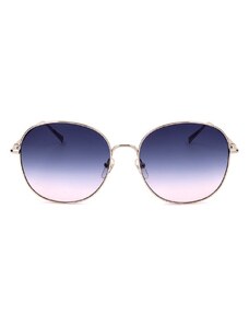 Longchamp Damskie okulary przeciwsłoneczne w kolorze złoto-niebiesko-jasnoróżowym