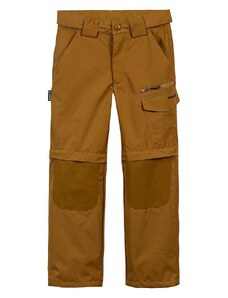 Kamik Spodnie funkcyjne Zipp-off "Slayer" w kolorze jasnobrązowym