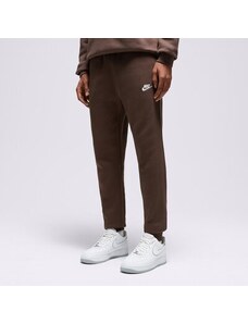 Nike Spodnie Sportswear Club Fleece Męskie Odzież Spodnie BV2671-237 Brązowy