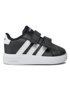 Sneakersy adidas Grand Court Lifestyle Hook and Loop Shoes GW6523 Czarny