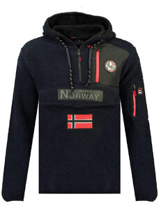 Geographical Norway Bluza polarowa "Terifique" w kolorze granatowym