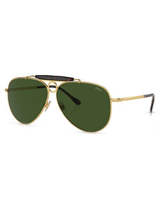 Okulary przeciwsłoneczne Polo Ralph Lauren 0PH3149 Shiny Gold 941171
