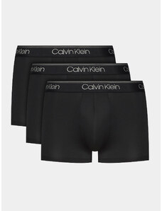 Calvin Klein Underwear Komplet 3 par bokserek Low Rise Trunk 3Pk 000NB2569A Czarny