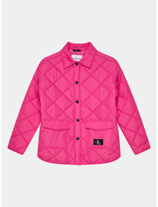 Calvin Klein Jeans Kurtka przejściowa IG0IG01814 Różowy Relaxed Fit