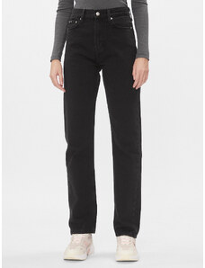 Calvin Klein Jeans Jeansy J20J221243 Czarny Straight Fit