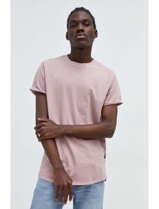 G-Star Raw t-shirt bawełniany x Sofi Tukker męski kolor fioletowy gładki