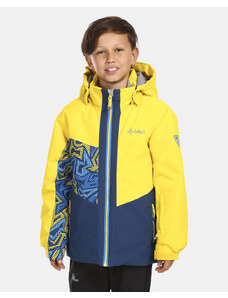 Chłopięca kurtka narciarska Kilpi ATENI-JB żółta