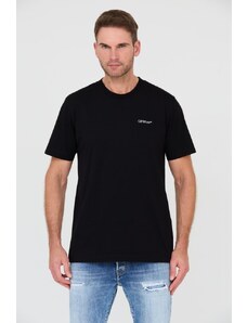 OFF-WHITE Czarny t-shirt, Wybierz rozmiar XL