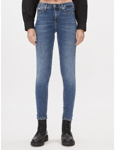 Calvin Klein Jeans Jeansy J20J221581 Niebieski Skinny Fit