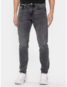 Calvin Klein Jeans Jeansy J30J324196 Szary Slim Taper Fit