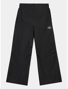 Calvin Klein Jeans Spodnie materiałowe Modern IG0IG02288 Czarny Regular Fit