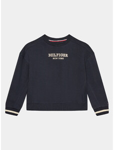 Tommy Hilfiger Bluza Monotype KG0KG07722 D Granatowy Relaxed Fit