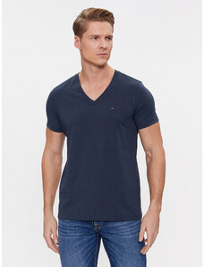 Tommy Jeans T-Shirt DM0DM04410 Granatowy Regular Fit