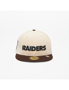 Czapka New Era Las Vegas Raiders 59FIFTY Fall Cord Fitted Cap Brown