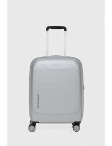 Mandarina Duck walizka D-DROP 2.0 kolor srebrny P10KVV01