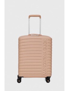 Mandarina Duck walizka FLYDUCK kolor beżowy P10KNV01