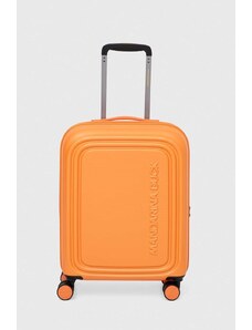 Mandarina Duck walizka LOGODUCK + kolor pomarańczowy P10SZV54