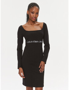 Calvin Klein Jeans Sukienka codzienna J20J221989 Czarny Slim Fit