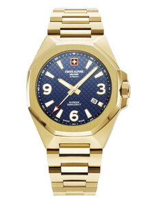 Zegarek Swiss Alpine Military 7005.1115 Gold/Blue
