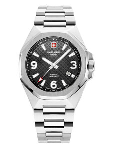 Zegarek Swiss Alpine Military 7005.1137 Silver/Black