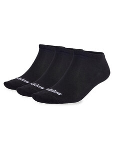 Skarpety stopki unisex adidas Thin Linear Low-Cut Socks 3 Pairs IC1299 black/white