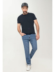 Volcano Męskie jeansy z prostą nogawką, D-LEON 45