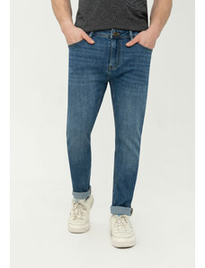 Volcano Niebieskie jeansy męskie, Slim Fit, D-DEXTER 38