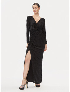 Rinascimento Sukienka wieczorowa CFC0116952003 Czarny Regular Fit