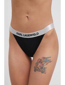Karl Lagerfeld figi kąpielowe kolor czarny