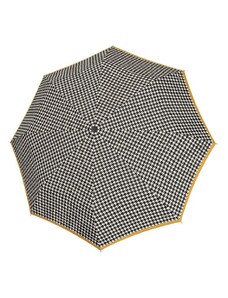 Doppler Parasol w kolorze czarno-biało-musztardowym