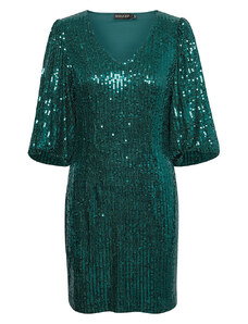 Soaked in Luxury Sukienka "Gausa" w kolorze zielonym
