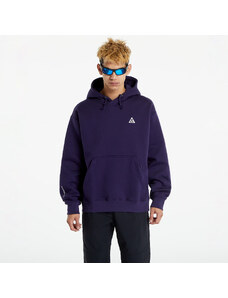 Męska bluza z kapturem Nike ACG Therma-FIT Fleece Pullover Hoodie UNISEX Purple Ink/ Summit White/ Summit White