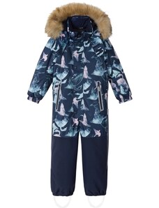 Reima Dziecięcy kombinezon zimowy marki Reim Kipin w kolorze ciemnoniebieskim