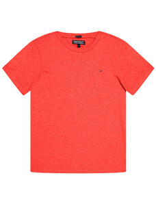 Tommy Hilfiger T-Shirt KB0KB04140 S Czerwony Regular Fit
